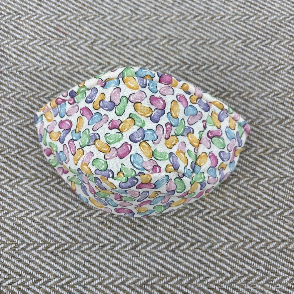 Longaberger 2001 Small Easter Basket Liner Jelly Bean Pattern